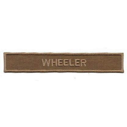 Nametapes (With Hook Fastener Backing)