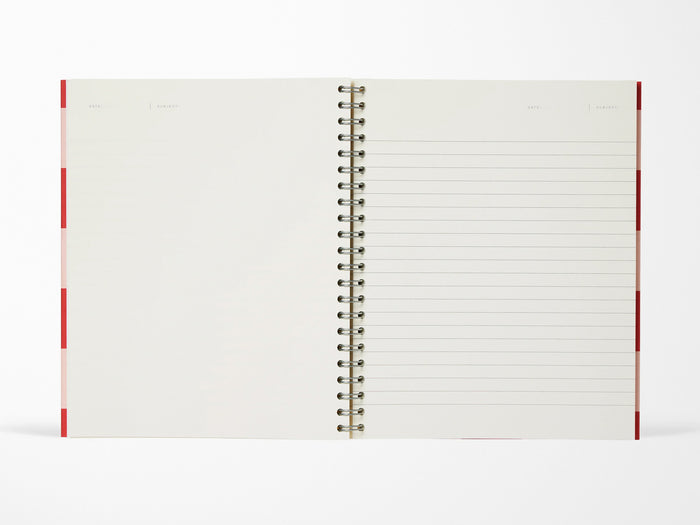NEW! Notem NELA Journal - Medium Orange Check