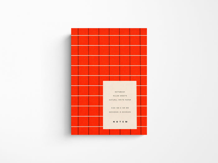 NEW! Notem UMA Journal - Small Orange Check