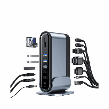 NexTECH® | 17-in-1 Docking Station with Type-C/PD/HMDI/SD/TF/USB - NexTECH