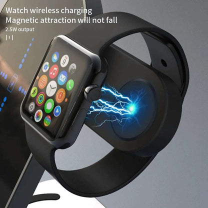 NexTECH® | 3-in-1 Wireless Charger with LED Clock - NexTECH