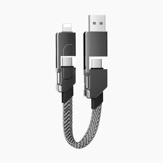 NexTECH® | 4-in-1 Keychain Fast Charging Cable – PD 60W