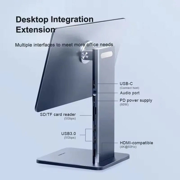 NexTECH® | Aluminum Magnetic Docking Station For iPad - NexTECH