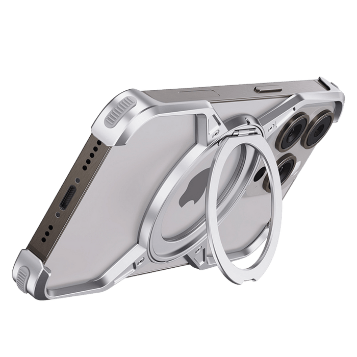 NexTECH® | Boundless Aluminum Alloy Case with 360° Magnetic Kickstand for iPhone - NexTECH