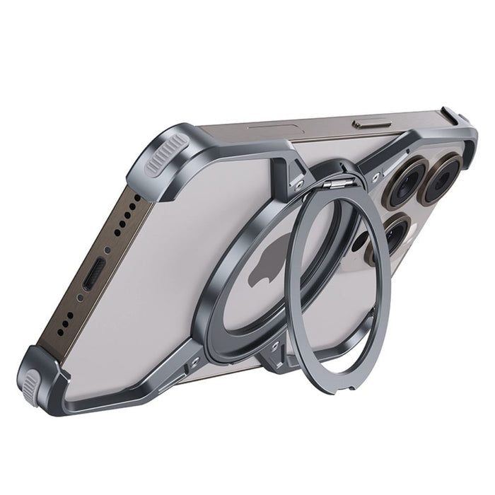 NexTECH® | Boundless Aluminum Alloy Case with 360° Magnetic Kickstand for iPhone - NexTECH