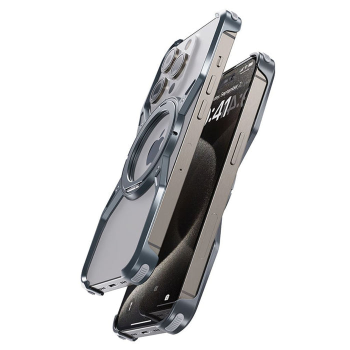 NexTECH® | Boundless Aluminum Alloy Case with 360° Magnetic Kickstand for iPhone - NexTECH
