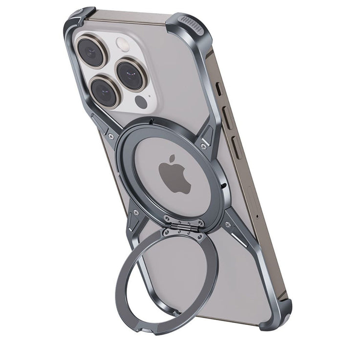 NexTECH® | Boundless Aluminum Alloy Case with 360° Magnetic Kickstand for iPhone - NexTECH