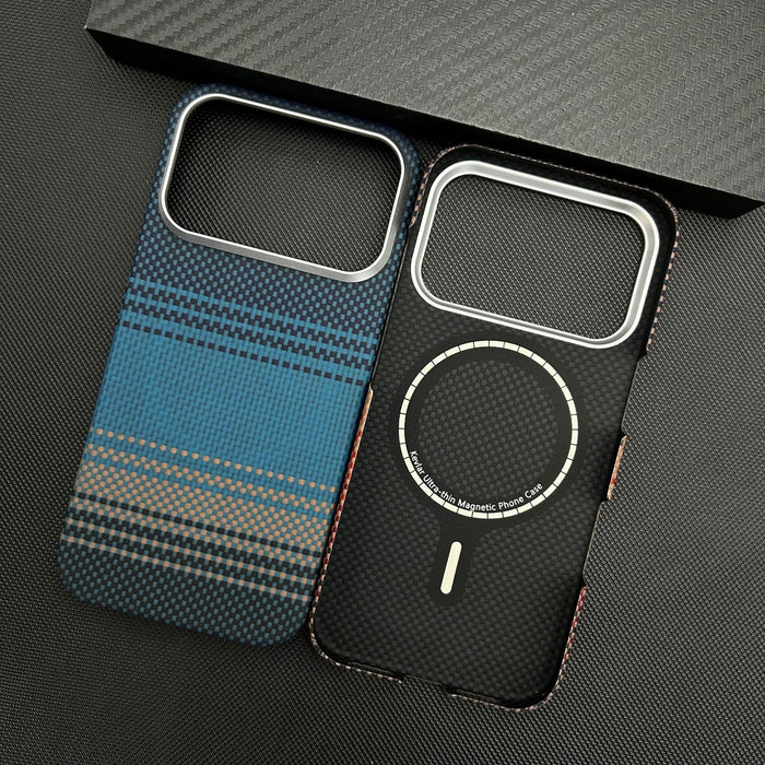 NexTECH® | Shockproof Aramid Woven MagSafe Case for iPhone