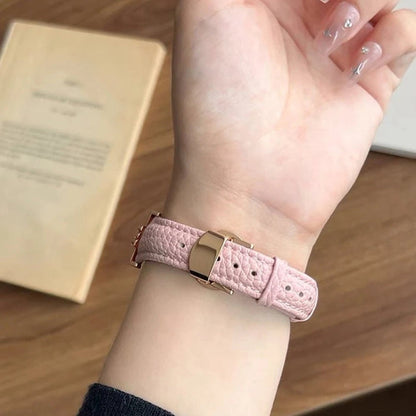 NexTECH® | Women’s Premium Leather Band with Metal Lugs for Apple Watch - NexTECH