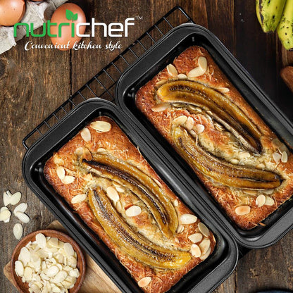 Non-Stick Loaf Pan - Deluxe Nonstick Gray Coating Inside And Outside, Compatible With Model: Ncbs10S (Black)