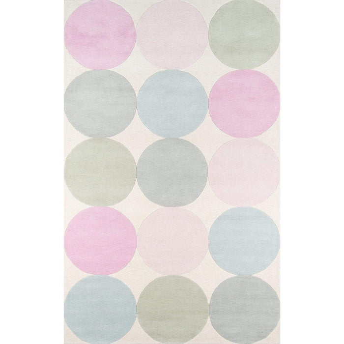 Rugs by Roo | Momeni Novogratz Delmar Agatha Dots Multi Area Rug-DELMADEL-1PAS2380