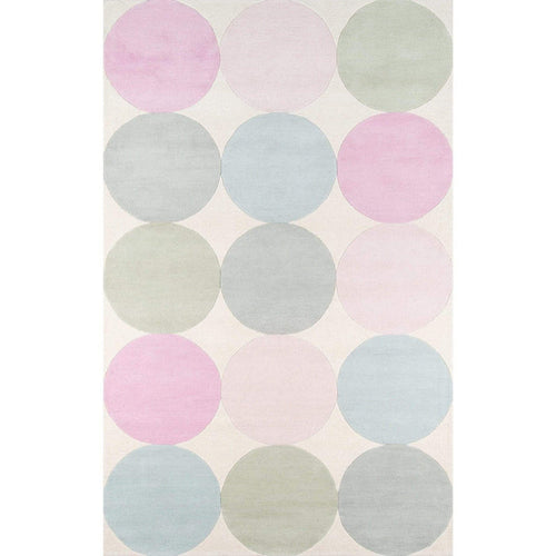 Rugs by Roo | Momeni Novogratz Delmar Agatha Dots Multi Area Rug-DELMADEL-1PAS2380