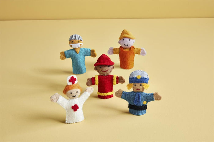 Occupations Finger Puppet Set