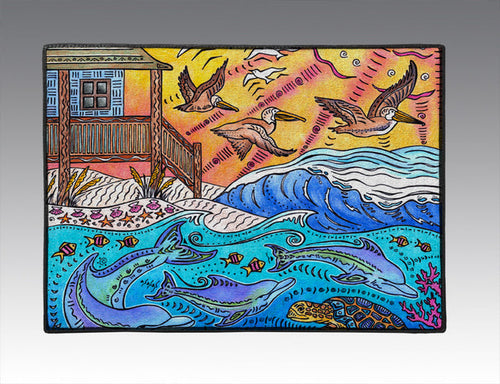 Oceanfront Door Mat