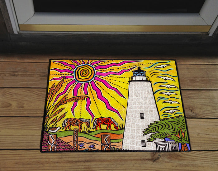 Ocracoke Island Door Mat