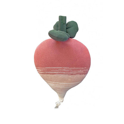 Oli & Carol Ramona the Radish Knitted Cushion - Rugs by Roo
