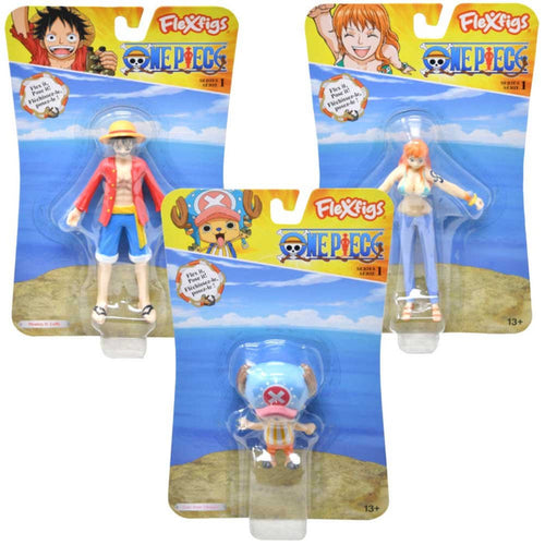 One Piece - Flexfigs on card Characters Figure
