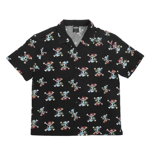 One Piece - (Manga) All-Over Print Men's Collared Button Up Shirt