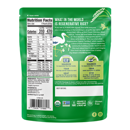 Organic 90-Second Cilantro Lime Rice
