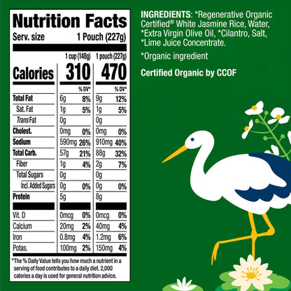 Organic 90-Second Cilantro Lime Rice