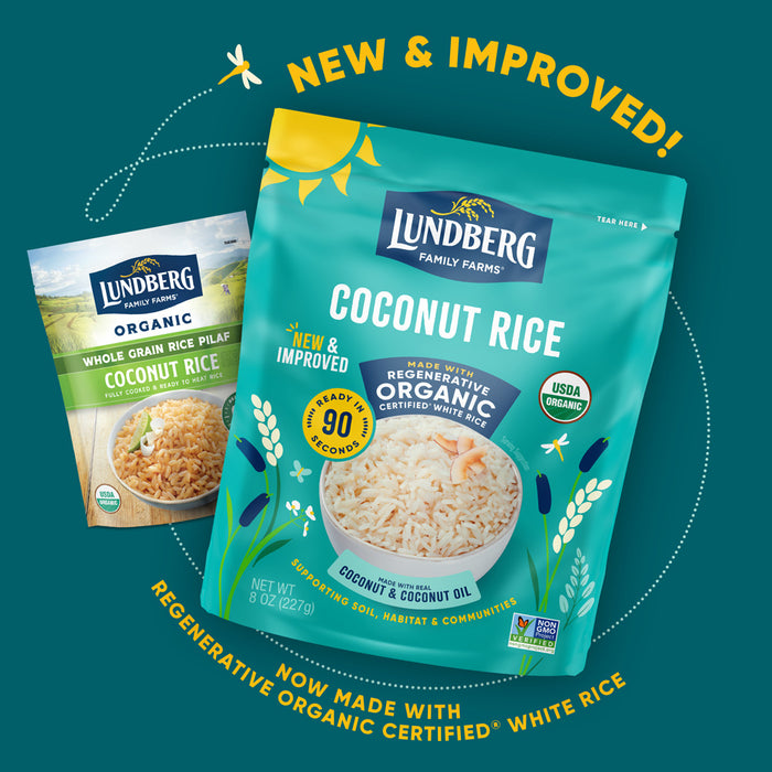Organic 90-Second Coconut Rice