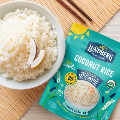 Organic 90-Second Coconut Rice