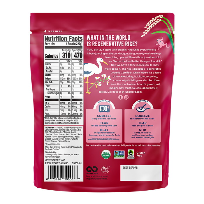 Organic 90-Second Spanish Rice