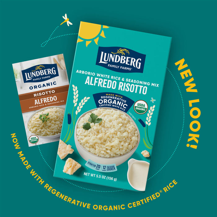 Organic Alfredo Risotto