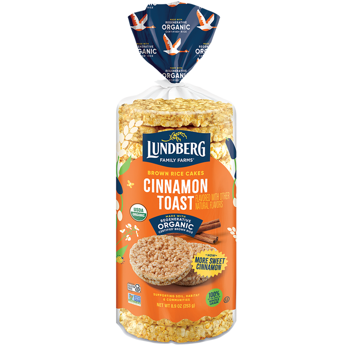 Organic Cinnamon Toast Rice Cakes
