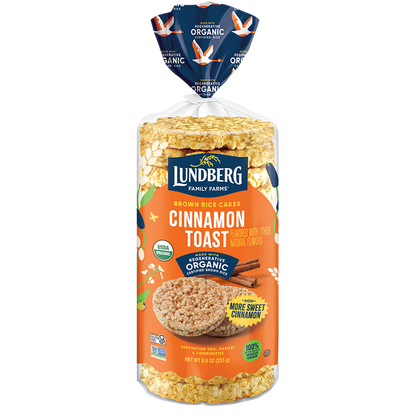 Organic Cinnamon Toast Rice Cakes