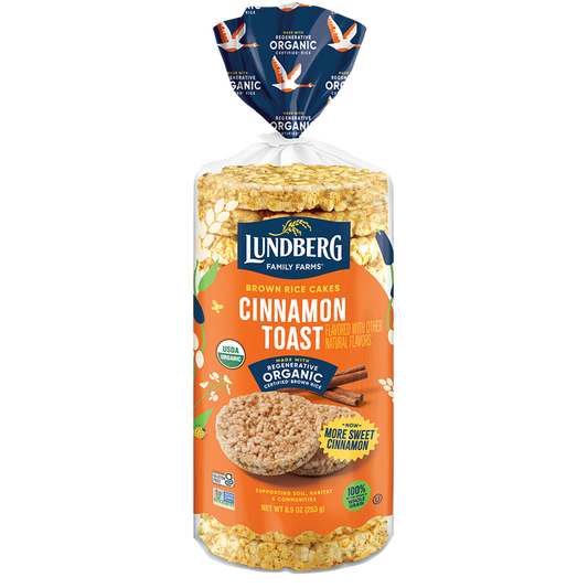 Organic Cinnamon Toast Rice Cakes