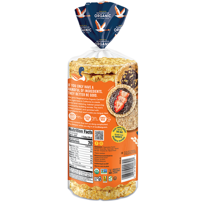 Organic Cinnamon Toast Rice Cakes