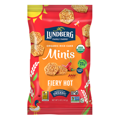 Organic Fiery Hot Rice Cake Minis