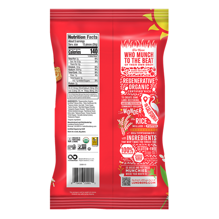 Organic Fiery Hot Rice Cake Minis