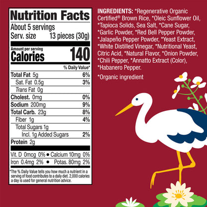 Organic Fiery Hot Rice Cake Minis