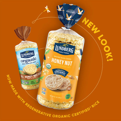 Organic Honey Nut Rice Cakes