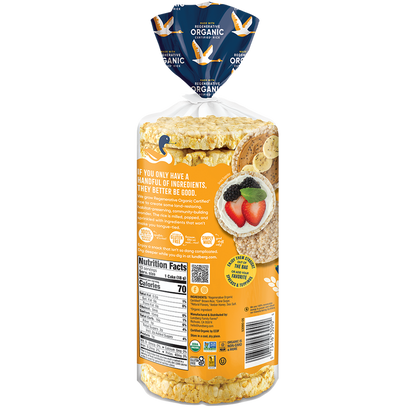 Organic Honey Nut Rice Cakes