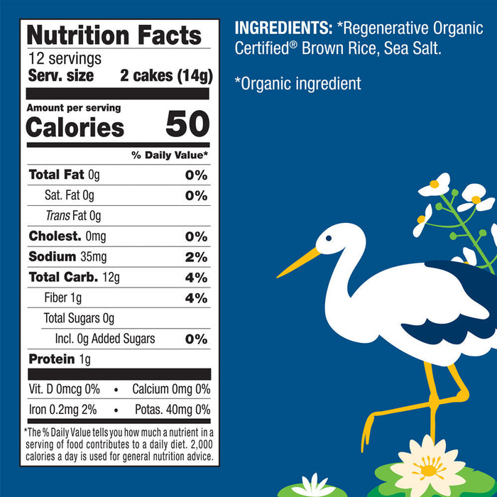 Organic Lightly Salted Thin Rice Cakes
