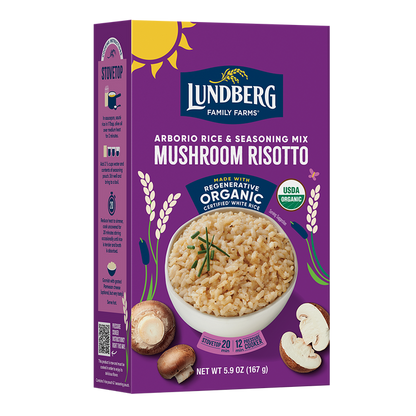 Organic Mushroom Risotto