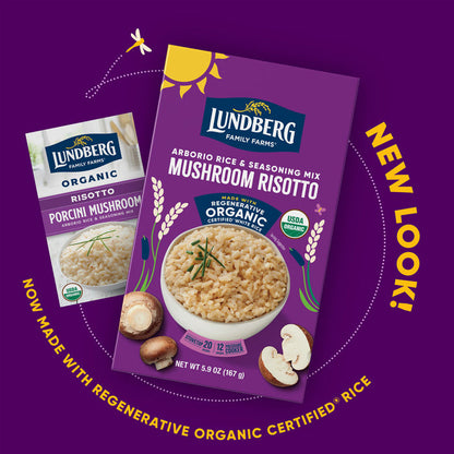 Organic Mushroom Risotto