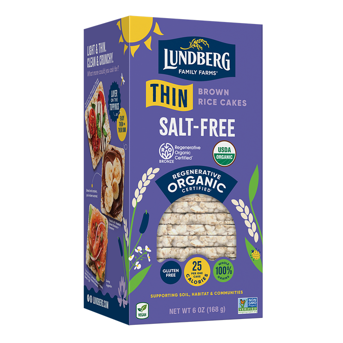 Organic Salt-Free Thin Rice Cakes
