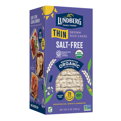 Organic Salt-Free Thin Rice Cakes