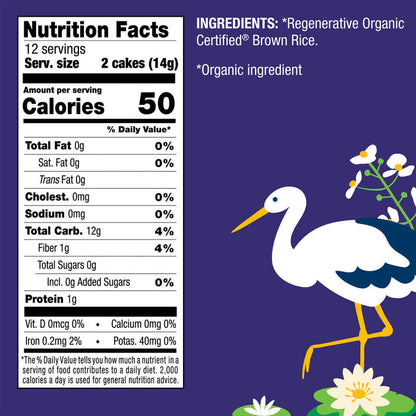 Organic Salt-Free Thin Rice Cakes