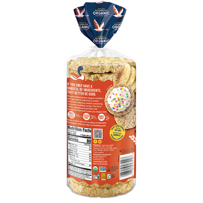 Organic Salted Caramel Rice Cakes