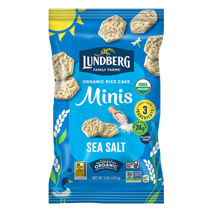 Organic Sea Salt Rice Cake Minis