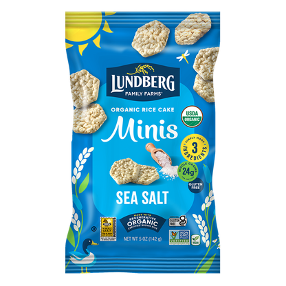 Organic Sea Salt Rice Cake Minis