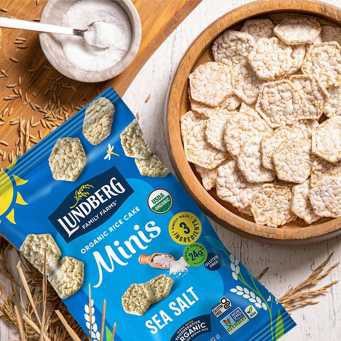 Organic Sea Salt Rice Cake Minis