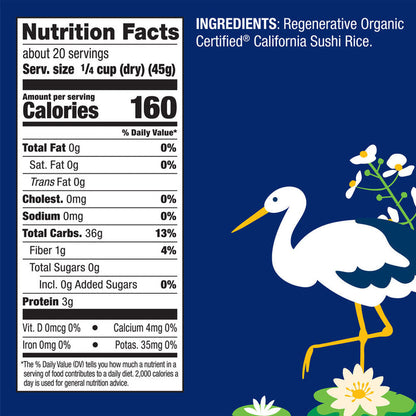 Organic Sushi Rice