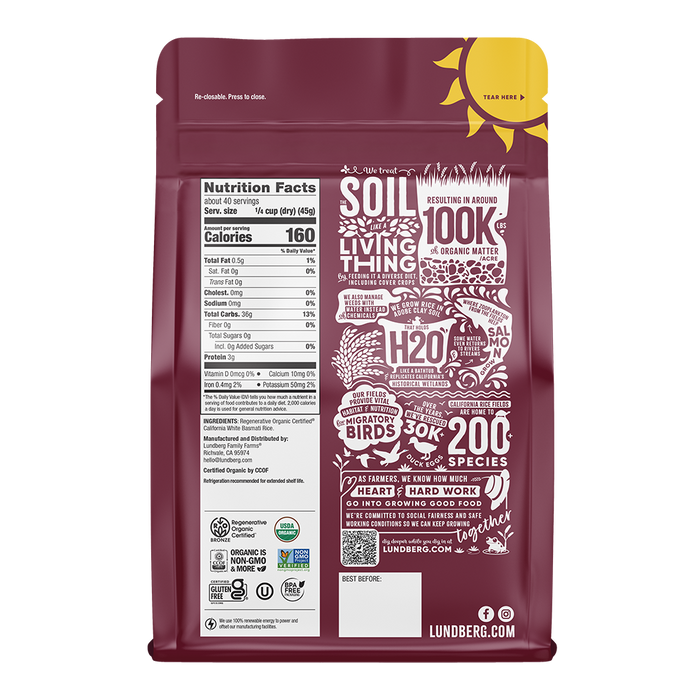 Organic White Basmati Rice