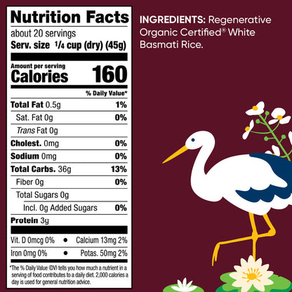 Organic White Basmati Rice